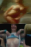 Horny women making out