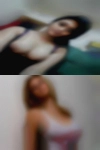 Looking woman threesome